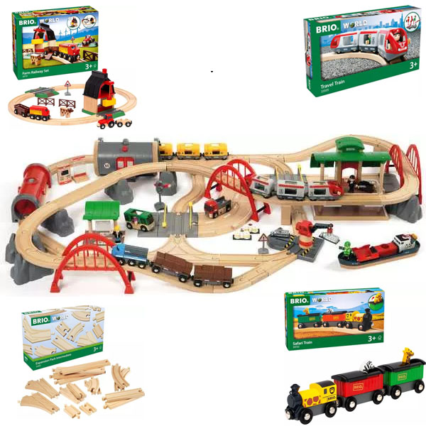 Brio® Pack Circuit chemin de fer Deluxe + 5 Extensions